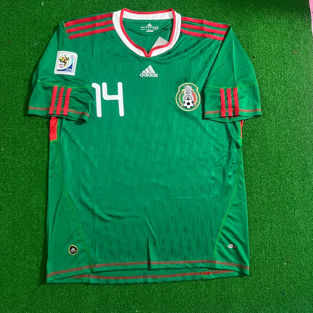 Javier Hernández Chicharito Mexico 2010 World Cup Retro Football Jersey