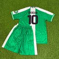Jay-Jay Okocha 10 - Nigeria 1994 1996 Kids Retro Kit Jersey Maillot Trikot Soccer Shirt