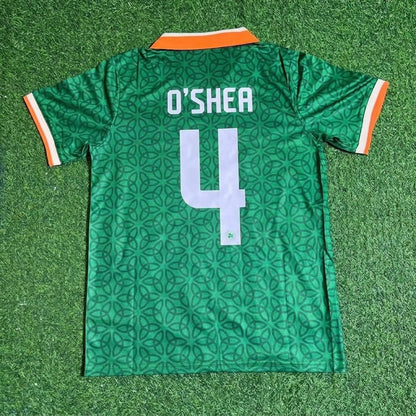 John O'Shea Équipe d'Irlande Tenue Spéciale de la Saint-Patrick Maillot de Football