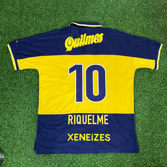Juan Roman Riquelme Boca Juniors 1998-1999 Retro-Fußballtrikot