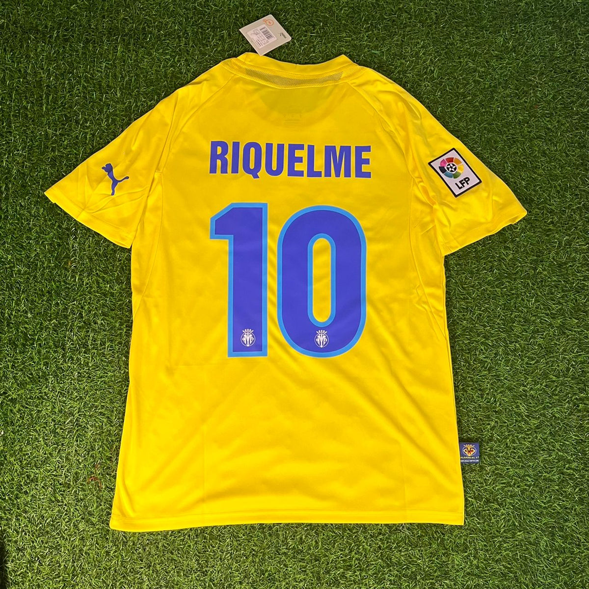Juan Roman Riquelme Villarreal Retro Football Jersey
