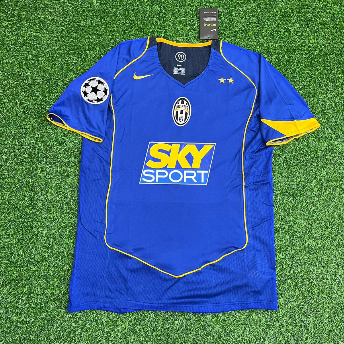 Zlatan Ibrahimovic Juventus 2004-2005 Blue Retro Jersey | Kit | Trikot | Maillot Soccer Kit Soccer Shirt