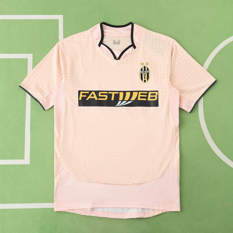 Juventus F.C. 2003-2004 Season Away Retro Football Jersey Trikot Maillot