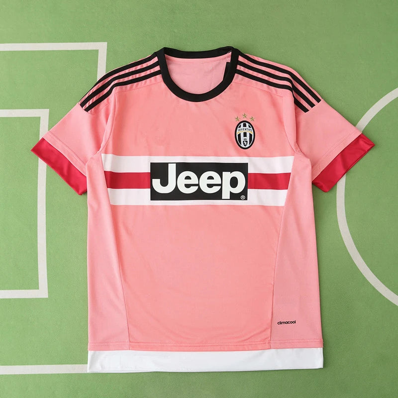 Juventus F.C. 2015-2016 Season Away Retro Football Jersey Trikot Maillot