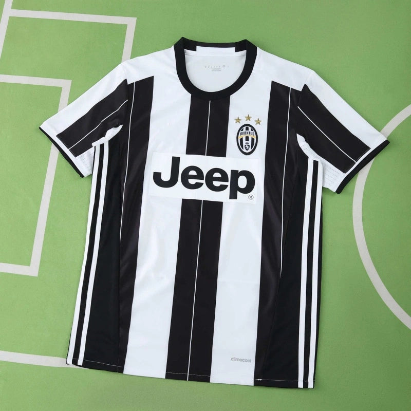 Juventus F.C. 2016-2017 Season Home Retro Football Jersey Trikot Maillot