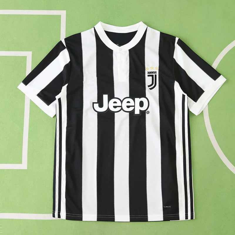 Juventus F.C. 2017-2018 Season  Home Retro Football Jersey Trikot Maillot