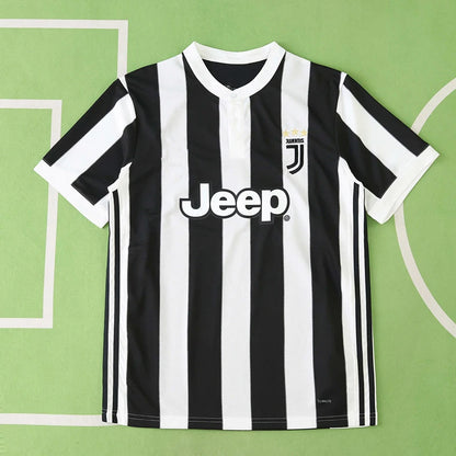 Juventus F.C. 2017-2018 Season  Home Retro Football Jersey Trikot Maillot