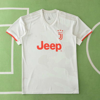 Juventus F.C. 2019-2020 Season Away Retro Football Jersey Trikot Maillot