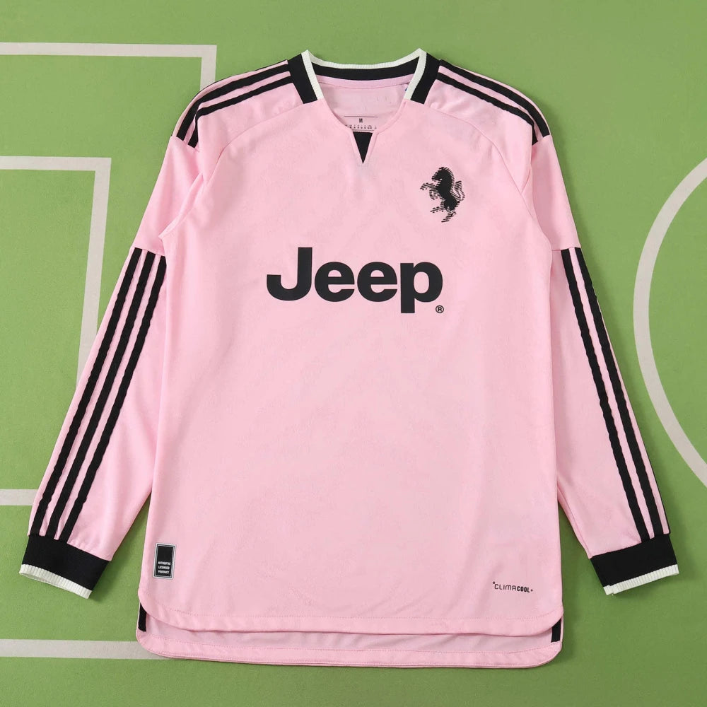 Juventus F.C. 2026-2027 Season Away Long Sleeve Football Jersey Trikot Maillot
