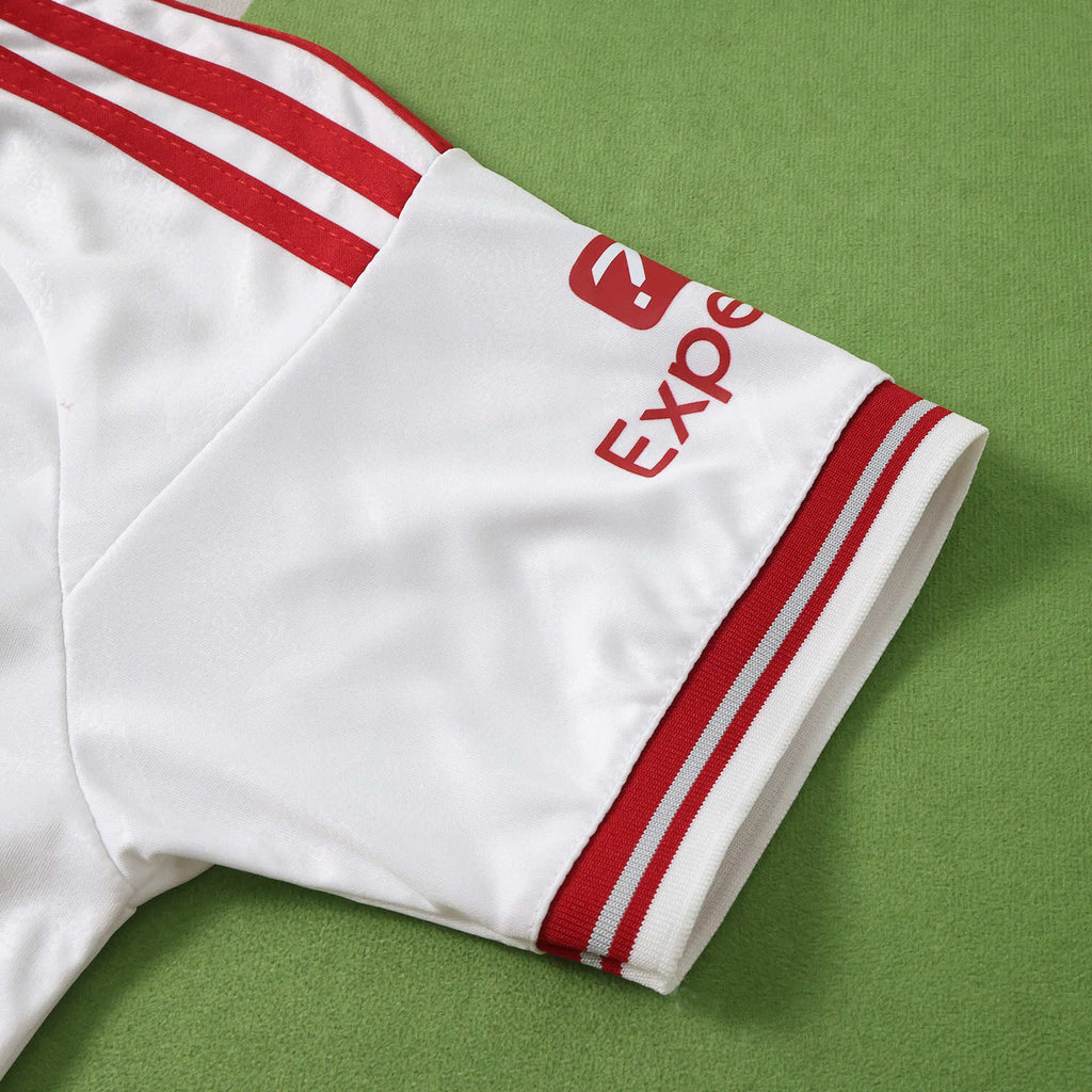 Liverpool 2026-2027 Season Kids Away White Football Jersey Trikot Maillot
