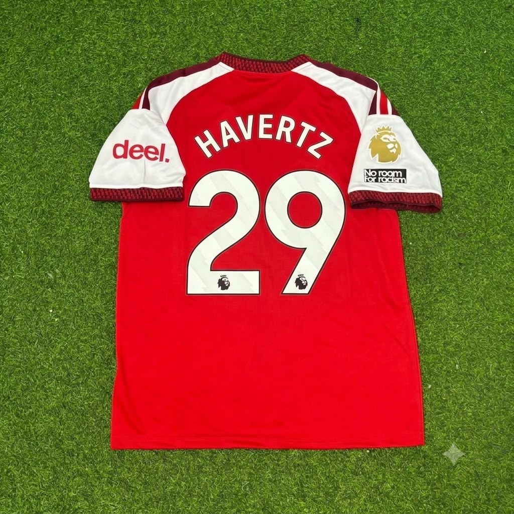 Kai Havertz Arsenal Domicile Nouvelle Saison 2027 Maillot Kit Football Trikot Maillot Maglia