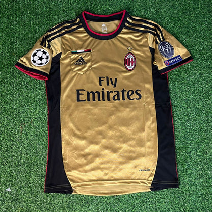 Kaká Leite 22 - AC Milan 2013/2014 Red Black Retro Jersey Trikot