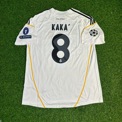 Kaka Leite Real Madrid 2009 2010 Retro Jersey Soccer Shirt Trikot