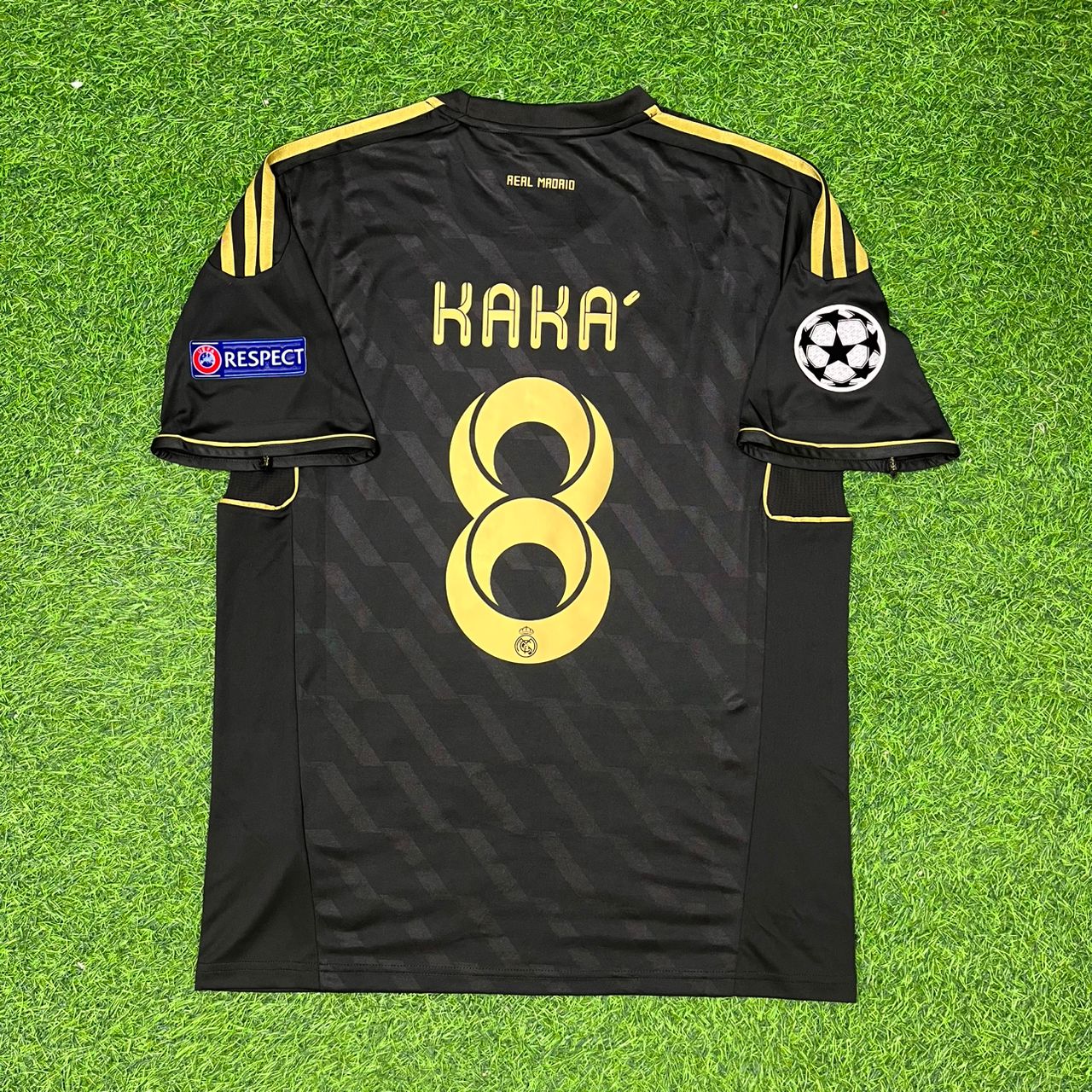 Kaka’ Leite 8-  Real  Madrid 2011-2012 Retro Jersey Soccer Shirt