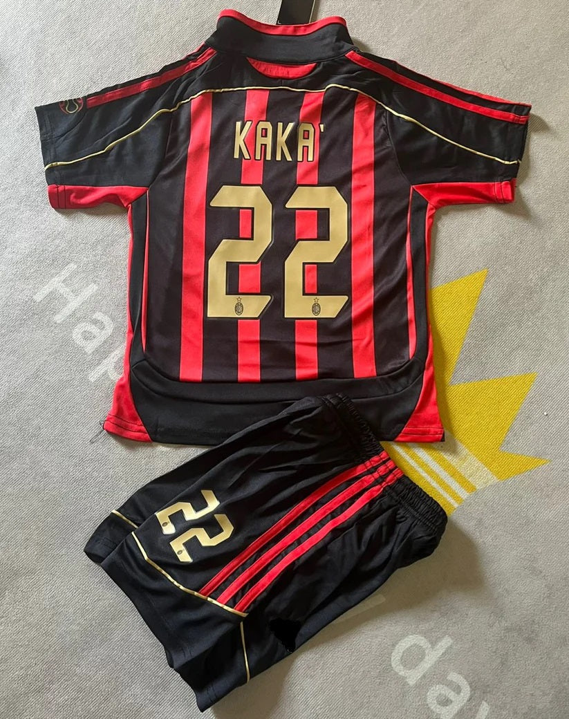 Kaká Leite – AC Milan 2006-2007 Red Home Jersey – | Kindertrikot | Maillot Enfant