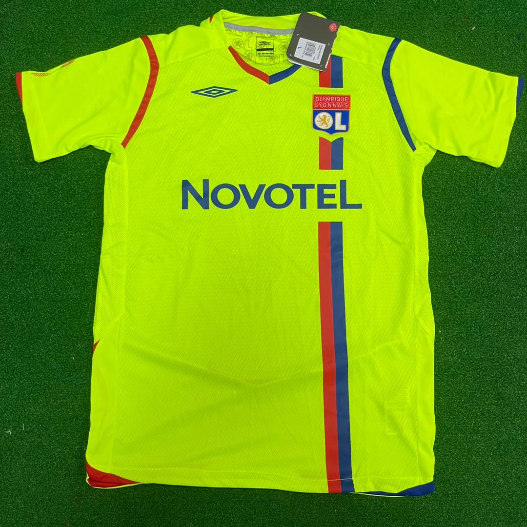 Karim Benzema – Olympique Lyon 2008–2009 Third Kit Jersey – | Trikot | Maillot Soccer Shirt