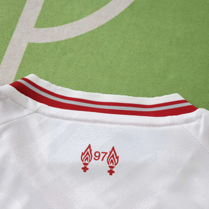 Liverpool 2026-2027 Season Kids Away White Football Jersey Trikot Maillot