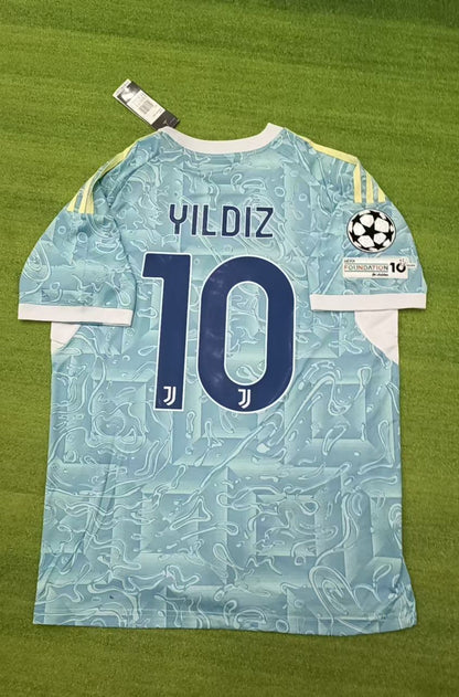 Kenan Yildiz Juventus Extérieur Nouvelle Saison 2026 Maillot de Football