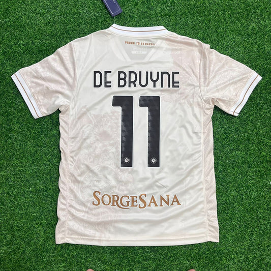 Kevin de Bruyne – Napoli White New Kit Jersey – | Trikot | Maillot
