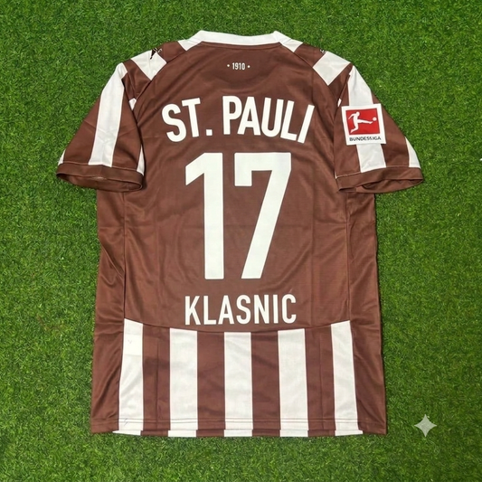 Camiseta de fútbol conmemorativa Ivan Klasnic FC St. Pauli Trikot Maillot