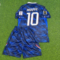 Kylian Mbappé France 2026 World Cup Blue Kids Football Jersey