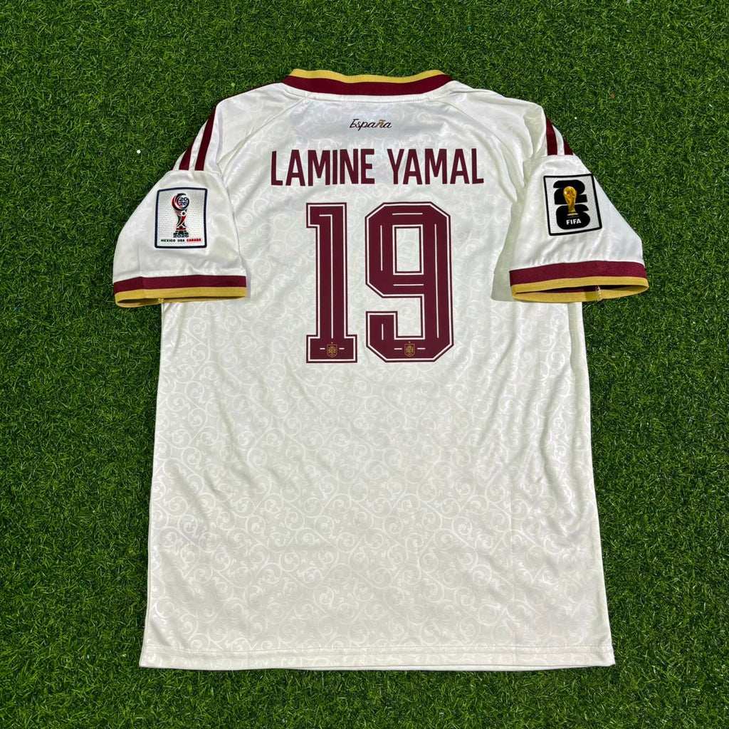 Lamine Yamal Spain 2026 World Cup Kids Football Jersey