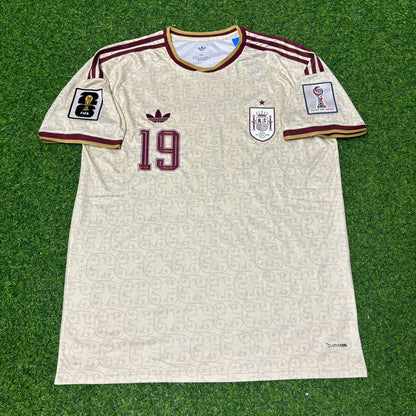 Lamine Yamal Spain 2026 World Cup Away Football Jersey