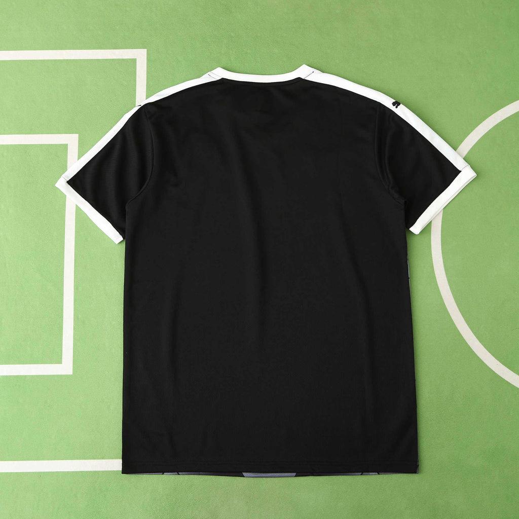 Leicester City 2015-2016 Season Away Retro Black Football Jersey Trikot Maillot