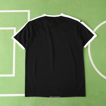 Camiseta de fútbol retro negra de visitante del Leicester City temporada 2015-2016 Trikot Maillot