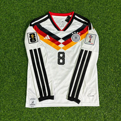 Leon Goretzka #8 Deutschland WM 2026 Langarm Trikot Heim