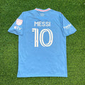 Lionel Messi Nouvelle Saison Maillot Bleu Maillot de Foot Maillot de Foot