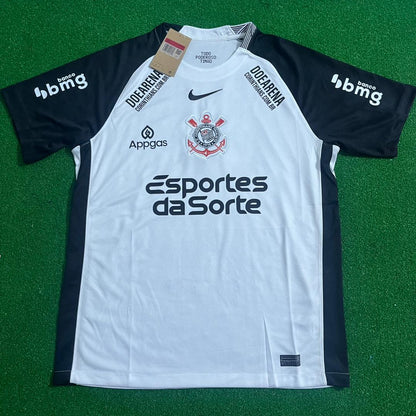 Memphis Depay #10 Corinthians 2026 White Kit Trikot Maillot Maglia Camiseta Fußballtrikot