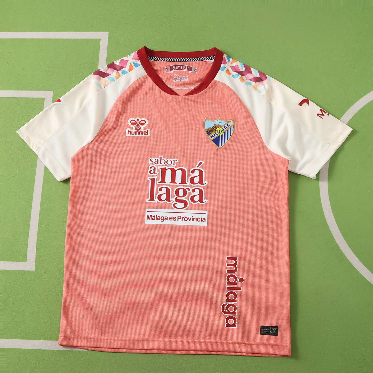 Málaga 2026-2027 Season Away Pink Football Jersey Trikot Maillot