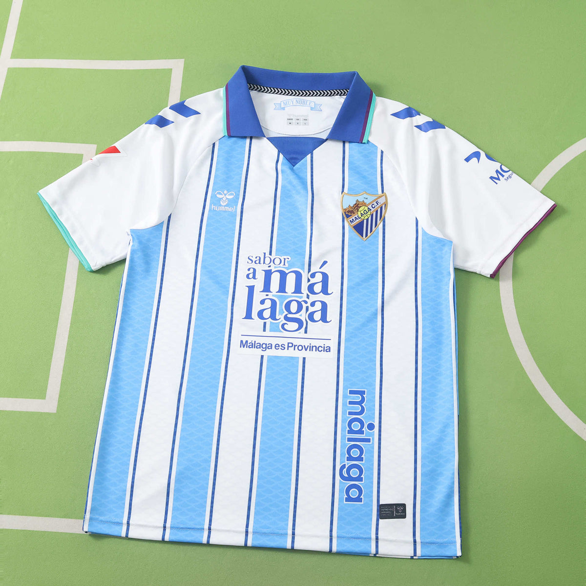 Málaga 2026-2027 Season Home Football Jersey Trikot Maillot