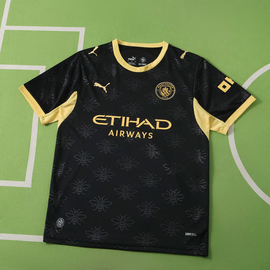Manchester City F.C. 2026-2027 Away Black  Football Jersey Trikot Maillot