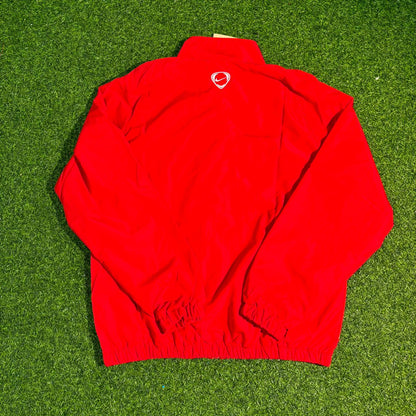 Manchester United Retro Windbreaker-Jacke 2010