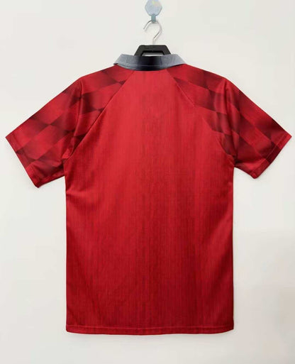 Manchester United F.C. 1996-1997 Season Home Red Retro Football Jersey Trikot Maillot