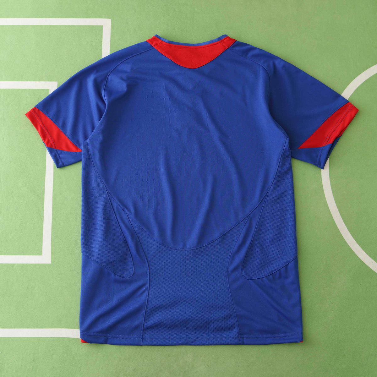 Manchester United F.C. 2005-2006 Season Away Blue Retro  Football Jersey Trikot Maillot