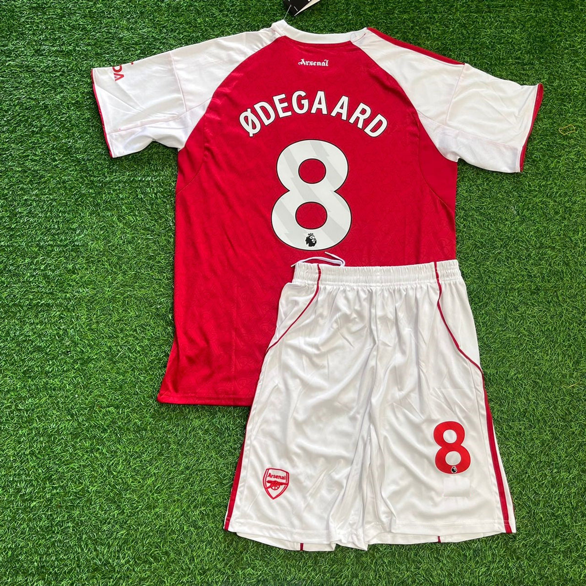 Maillot et kit Martin Odegaard Arsenal Domicile Enfant Nouvelle Saison 2026