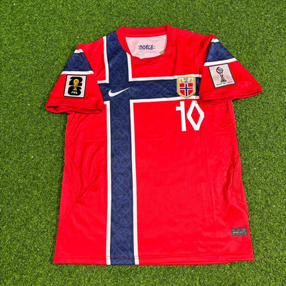 Martin Ødegaard #10 Norwegen 2026 WM Heimtrikot