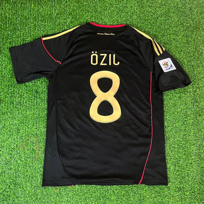 Mesut Ozil - Germany Deutschland 2010 World Cup Black Jersey Trikot