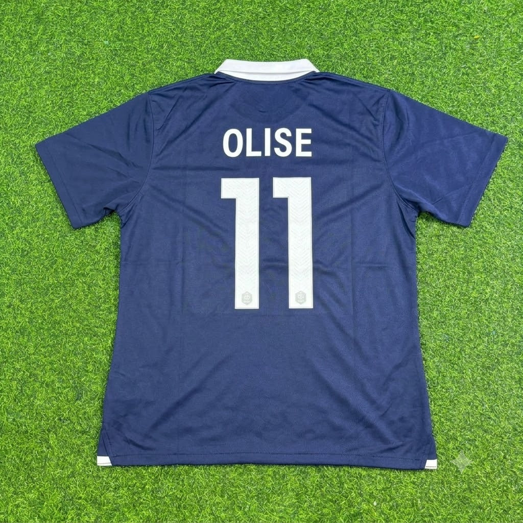 Michael Olise #11 France Retro Football Jersey Trikot Maillot
