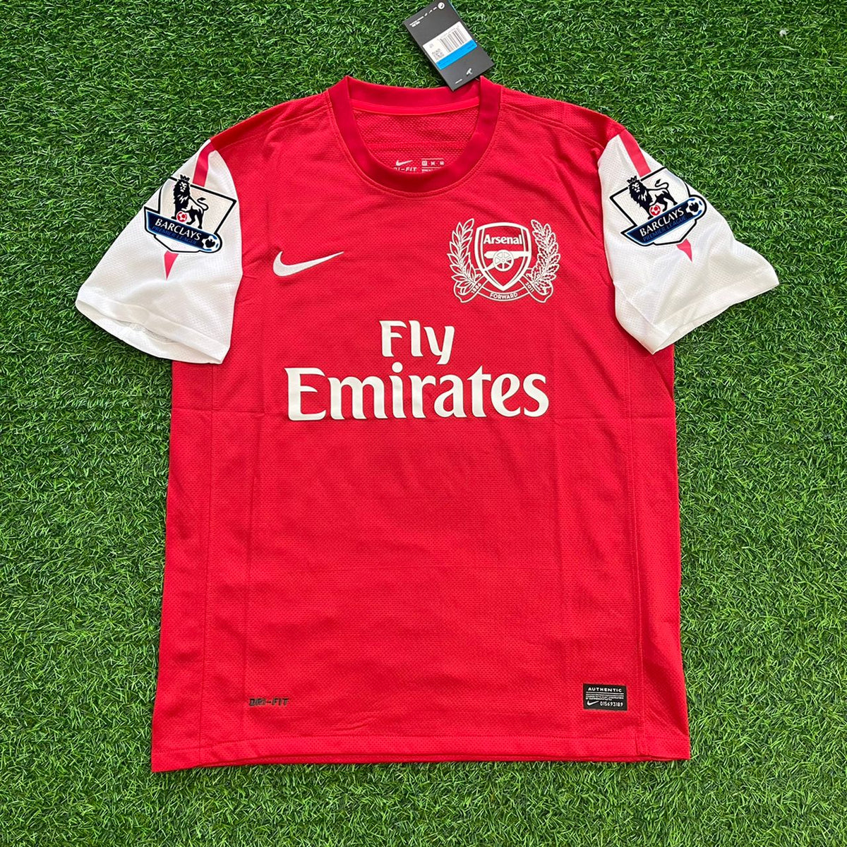 Tomas Rosicky Arsenal 2011-2012 Retro Kit Jersey Trikot Maglia Soccer Shirt