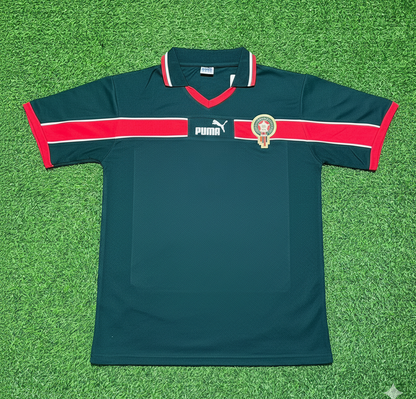 Camiseta de fútbol retro de portero de Marruecos Yassine Bounou para la primera equipación
