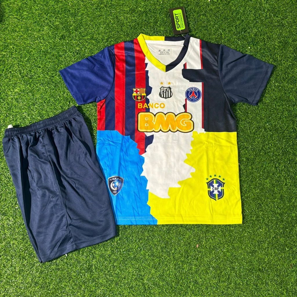 Neymar JR 11 Combo Alle Teams Special Kinder Trikot Fußballtrikot