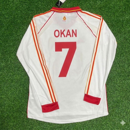 Galatasaray 2000 UEFA Final Retro Football Jersey – Okan Buruk