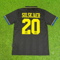 Ole Gunnar Solskjaer Manchester United Commemorative Retro Football Jersey