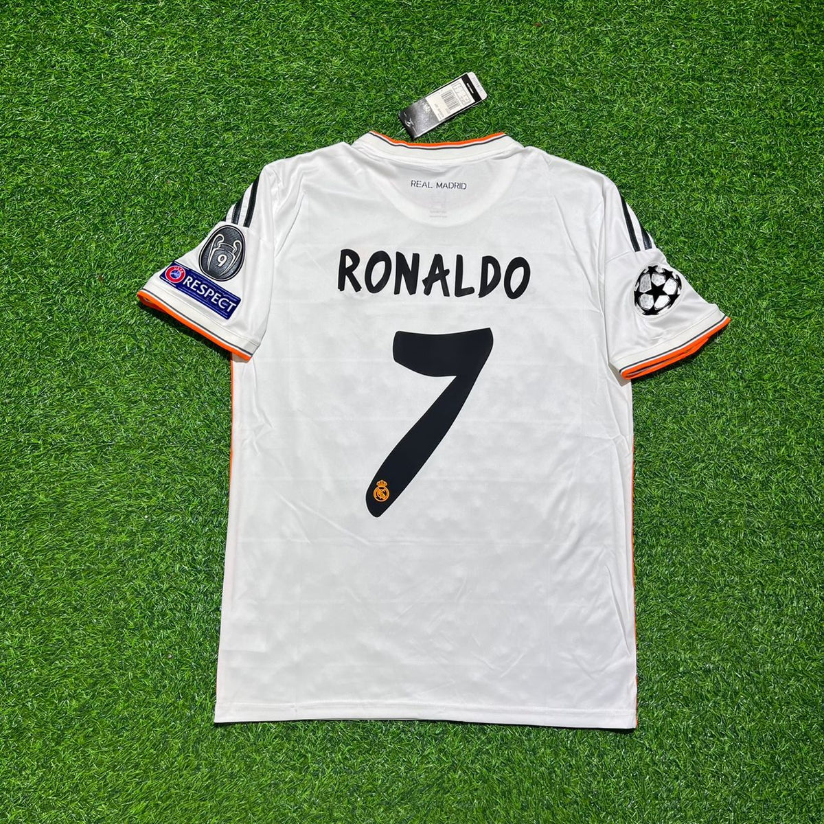 Cristiano Ronaldo 2014 CL Final Retro Football Jersey