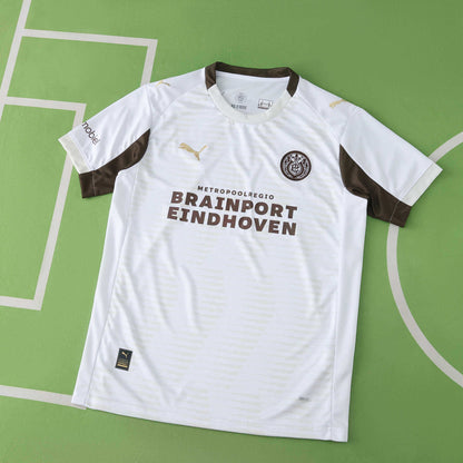 PSV Eindhoven 2025-2026 Season Third White Football Jersey Trikot Maillot