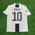 Paolo Dybala #10 Juventus 2018 2019 Retro Trikot Fußballtrikot